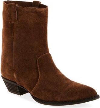Jeffrey Campbell Busca Suede Pointy Toe Boot in Brown Suede at Nordstrom, Size 6.5