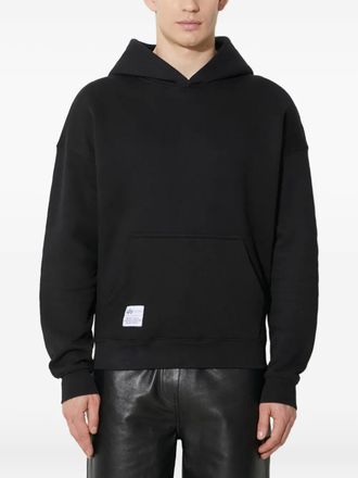Alpha Industries Hoodie met logo - Zwart