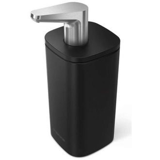 Simplehuman Accesorios De Ba&ntilde;o - Dosificador De Jab&oacute;n De Pie, Negro Mate Kt1192
