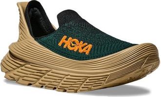 Hoka One One Restore TC Slip-On in Bay Leaf /Khaki at Nordstrom, Size 12