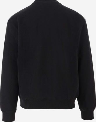 Carhartt Work in Progress Mens Sweatshirt Cotton-Blend Black Knitwear Sweater