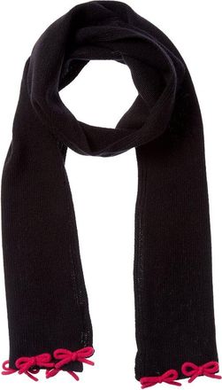 Portolano Bows Cashmere, Wool & Silk-Blend Blend Scarf