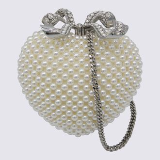 Self Portrait Borse. Bianco