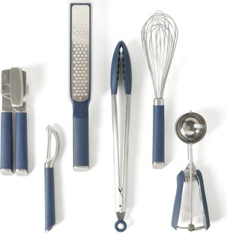 Calphalon Edge 6 Piece Stainless Steel Kitchen Gadgets Set in Navy at Nordstrom