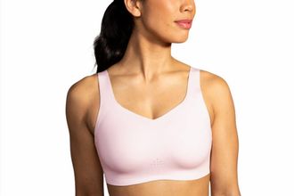 Brooks Dare Underwire Sports Bra In Rosewater