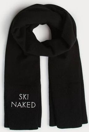 Naked Cashmere Ski Naked Scarf in Black at Nordstrom