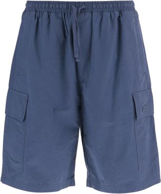 Autry Cotton Blend Shorts - Heren - Korte Broeken - Blauw - S - Katoen - Korte Broeken