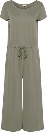 Part Two Vetiver Jumpsuit met korte mouwen - Dames - Jumpsuits - Groen - L - Jumpsuits & Playsuits
