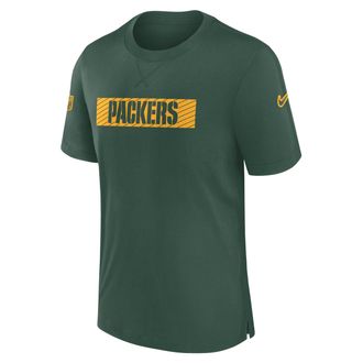 Nike Green Bay Packers Sideline Player Nike Mens Dri-FIT NFL T-Shirt in Green | 02FF3EE7T-B73