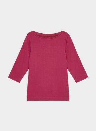 Contemporaine Womens 3/4 sleeves SUPIMA cotton T-shirt