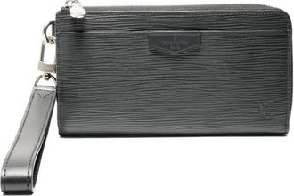 Louis Vuitton Portafoglio con zip 2015-2025 - Nero