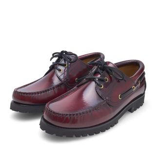Henry Stevens Slipper & Pantoletten - Bootsschuh Morgan M DS - Gr. 40 (EU) - in Rot - f&uuml;r Damen