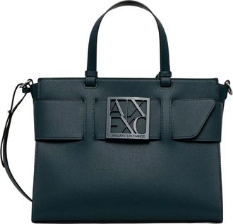A|X Armani Exchange Bolso Tote - Bags - Mujer - Verde - ONE SIZE