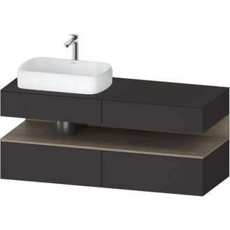 Duravit Qatego Consola Mueble Bajo Lavabo, 2 Extensiones, 2 - Duravit