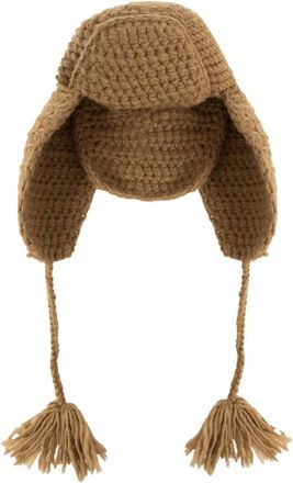 Etro Gorro de Lana con Orejeras - Accessories - Mujer - Marr&oacute;n - ONE SIZE