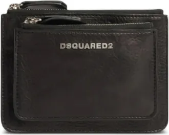Dsquared2 Portemonnee met logo - Zwart