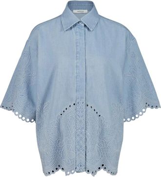 Zimmermann Donna, Camicette, Blu, L, new