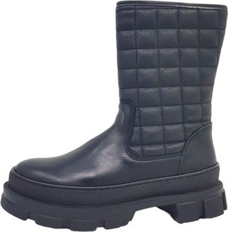 Palpa Womens Black Casual Zip Up Boots, 1000 Black, 8.5 UK