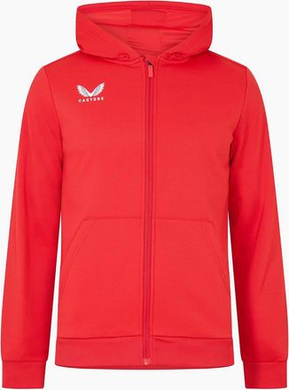 Castore Mens Zip Br Hoody - Red - Size: 40