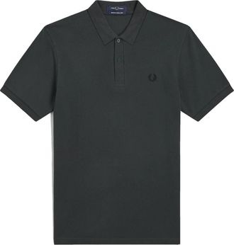 Fred Perry Original Plain Polo Night Green | Black - Heren - Polos - Groen - 4XS - Katoen - Tops