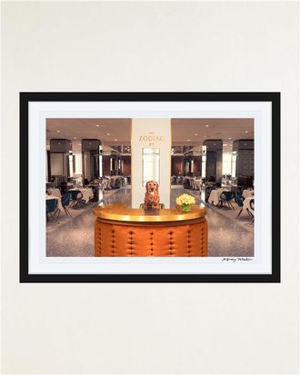 Gray Malin Welcome to the Zodiac Room, Neiman Marcus, Downtown Dallas Framed Fine Art Photography Print