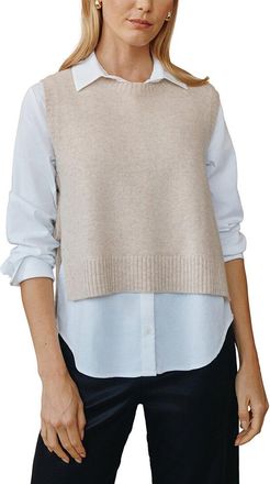 Bella Dahl Cashmere & Wool Vest