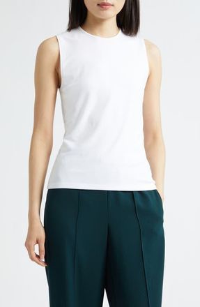 Vince Jersey Shell in Off White at Nordstrom, Size Xx-Small