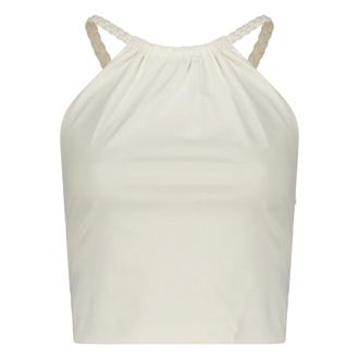 Red Valentino Dames, Tops, Wit, Maat: S Katoen