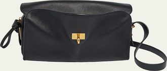 Balenciaga Le 7 Medium Leather Shoulder Bag