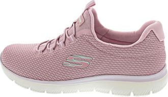 Skechers Sport Womens Summits Summer Blush Sneaker, Mauve/Multi=mvmt, 10 UK