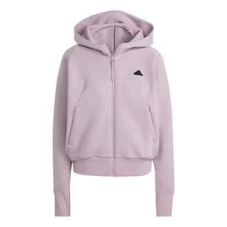 adidas (WMNS) adidas Z.N.E. Full-Zip Hoodie Asia Sizing Purple IS3934