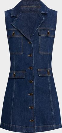 Paige Andria Denim Shirtdress