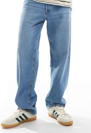 Jack & Jones Eddie - Jeans rigidi ampi lavaggio blu medio