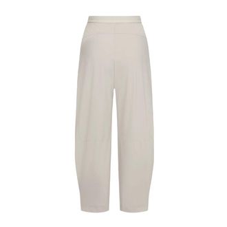 Raffaello Rossi Dames, Broeken, Beige, Maat: XS Jersey