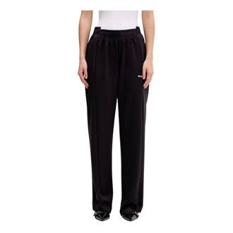 VETEMENTS Cut-up Athletic Sweatpants - Dames - Broeken - Zwart - Maat: M Katoen