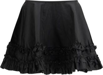 Ganni Ganni Recycled Polyamide Mini Womens Skirt