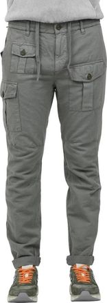 Mason's Cargo trekkoord broek - Heren - Slim Fit Broeken - Groen - M - Broeken