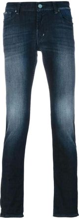 7 For All Mankind Heren, Jeans, Blauw, Maat: W33 Katoen