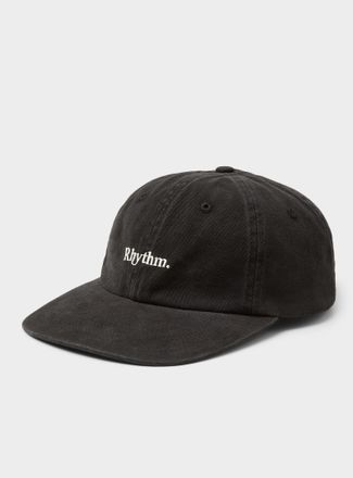 Rhythm Mens Essential brushed twill cap