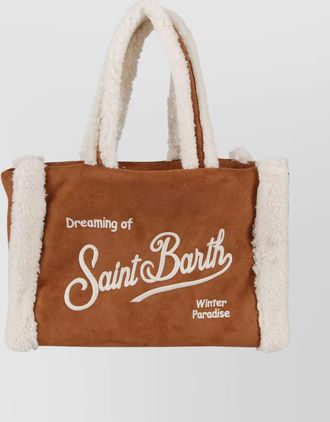 MC2 Saint Barth rectangular tote bag dual handles