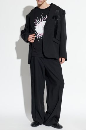 Vivienne Westwood T-shirt With Print, Mens, Black