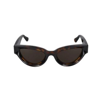 Bottega Veneta Sunglasses, female, Brown, Size: 53 MM Stylish Havana Brown Sunglasses