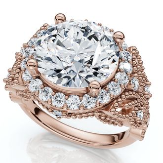 Pompeii3 Certified 3 1/3Ct Diamond Engagement Ring 14k Gold or Platinum Lab Grown