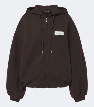 Jacquemus Felpa con cappuccio Corso in cotone