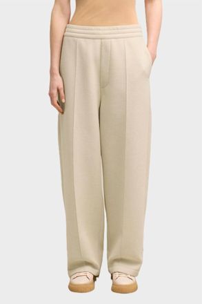 Ami Pleated Drawstring Trouser Pants In Sand
