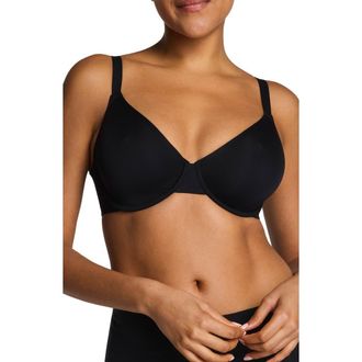 Spanx supersmooth BraVa Unlined Bra in Very Black at Nordstrom, Size 38Ddd