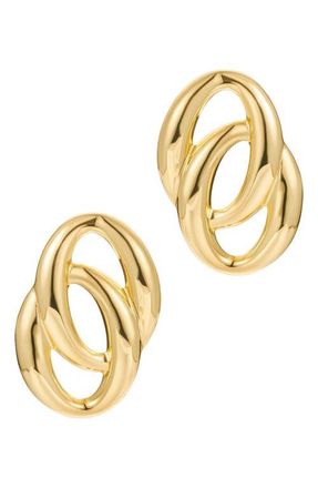st. Moran Mia Link Drop Earrings in Gold at Nordstrom