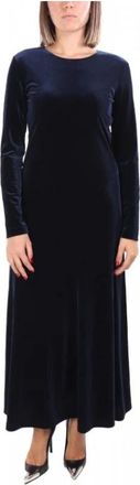 Marella Kleedjes > Day Kleedjes > Maxi Kleedjes - Dames - Maxi kleedjes - Blauw - M - Kleedjes
