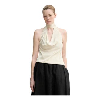 Isabelle Blanche Donna, Top, Beige, L, new