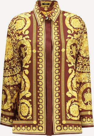 Versace Camicia in seta stampata Woman 42